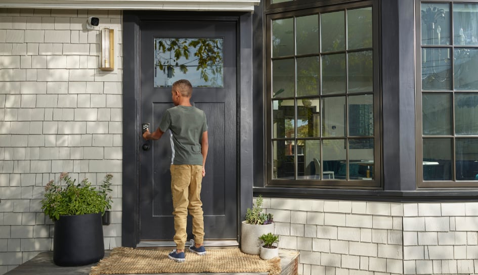 Vivint Smart Lock on home in Chico